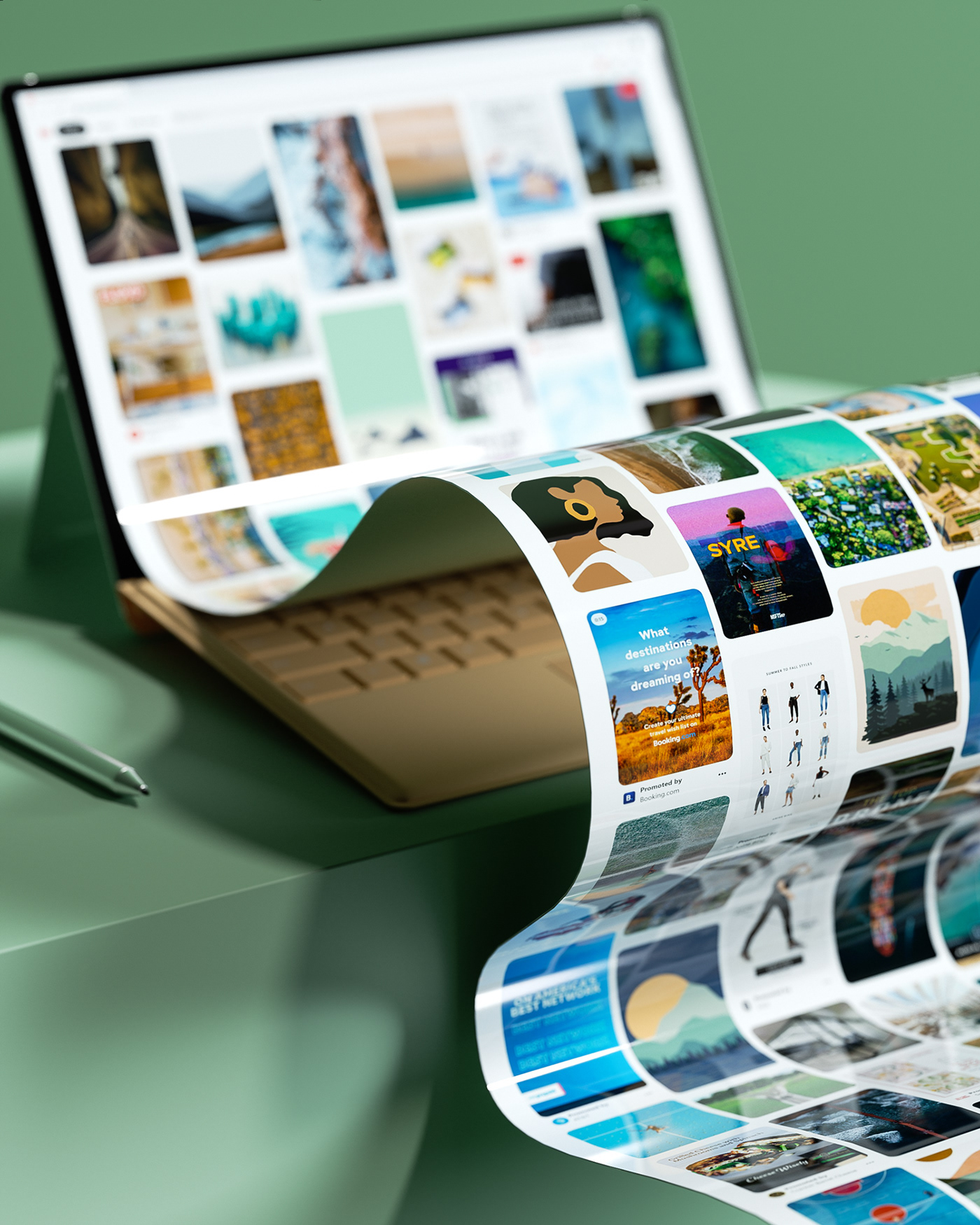 application program，Visual works，CG illustration，