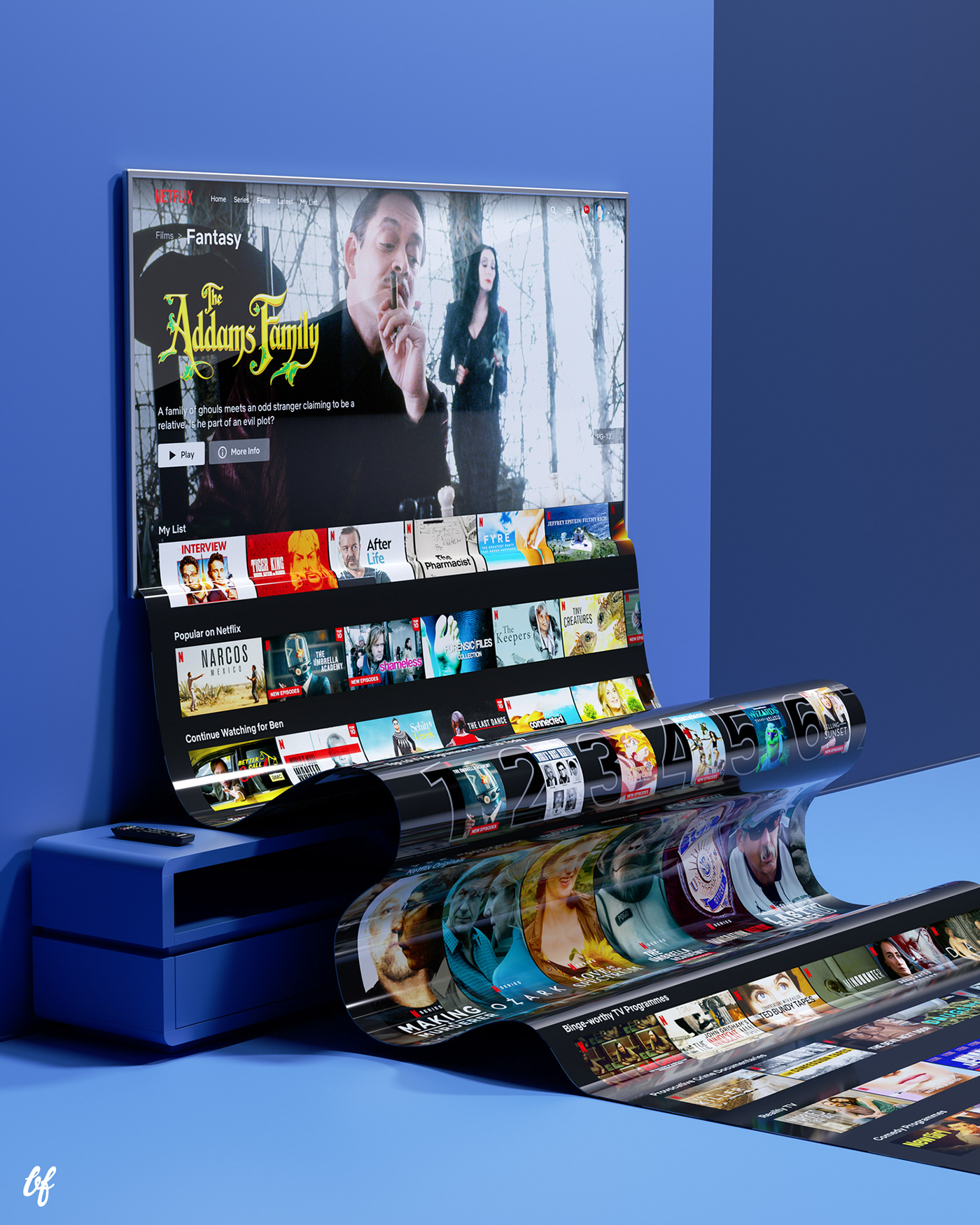 application program，Visual works，CG illustration，