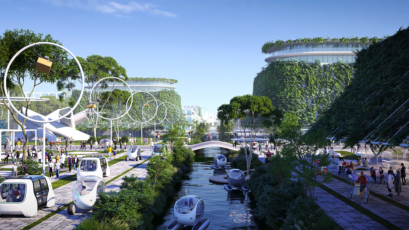 Biodiver City，Penang, Malaysia，Artificial island，bio-diversity，