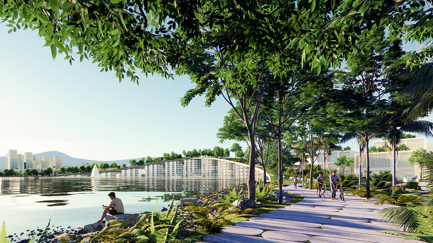 Biodiver City，Penang, Malaysia，Artificial island，bio-diversity，