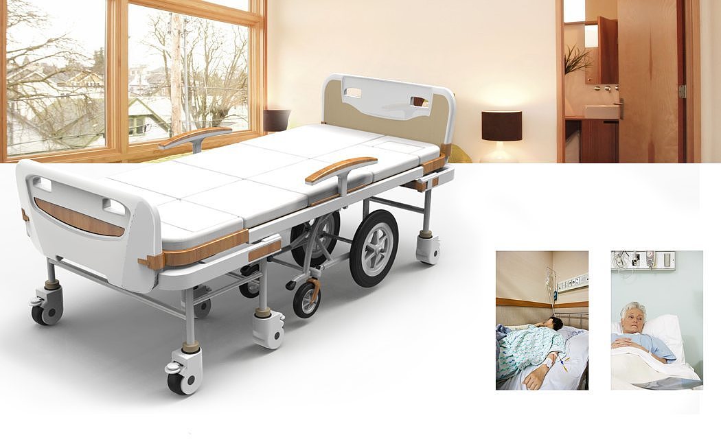 hospital bed，wheelchair，perfect，fuse，originality，Design，