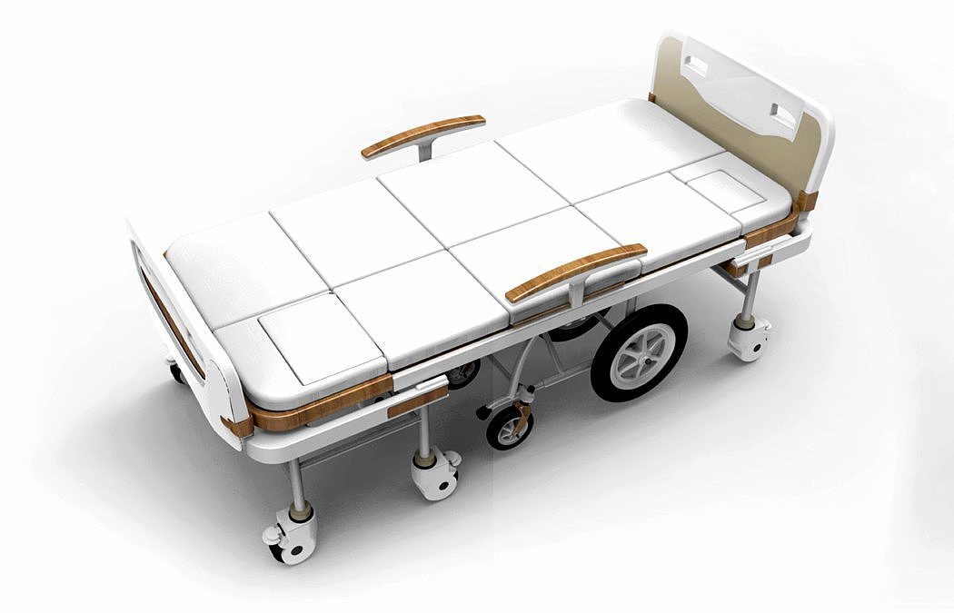 hospital bed，wheelchair，perfect，fuse，originality，Design，