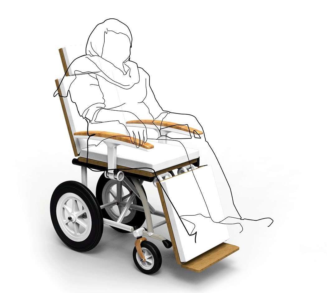 hospital bed，wheelchair，perfect，fuse，originality，Design，