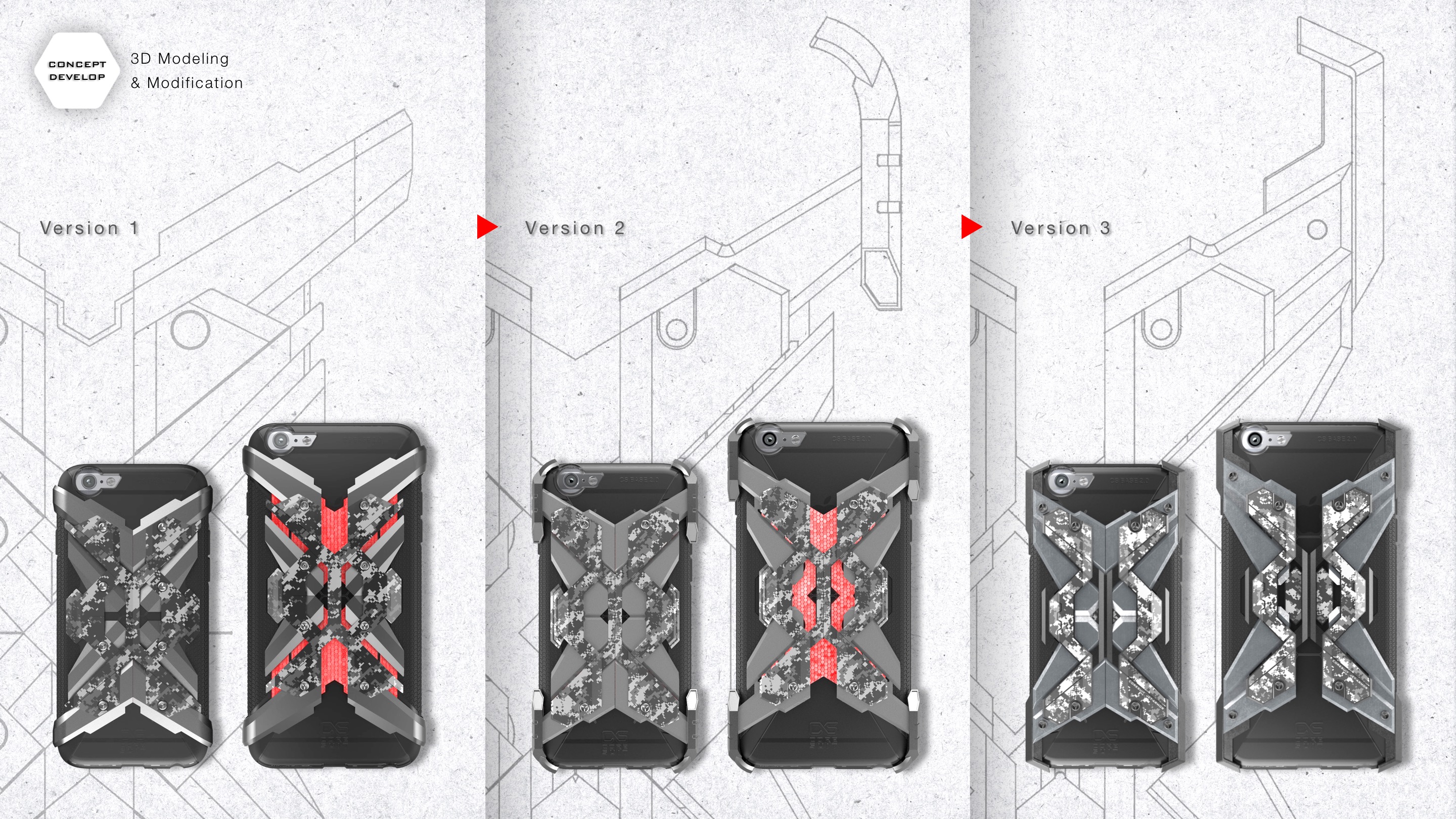 iphone，science fiction，mobile phone，Protective shell，Hard core，armor，