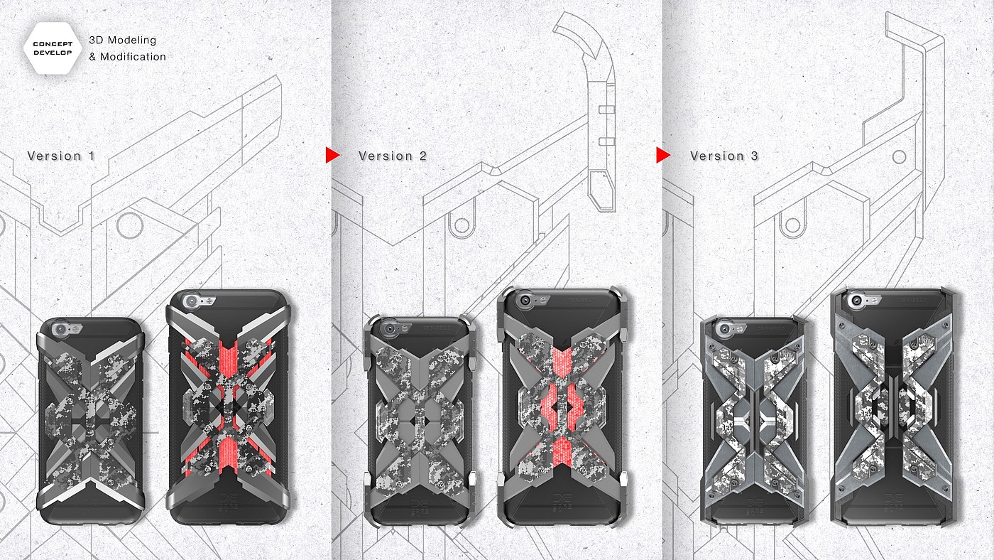 iphone，science fiction，mobile phone，Protective shell，Hard core，armor，