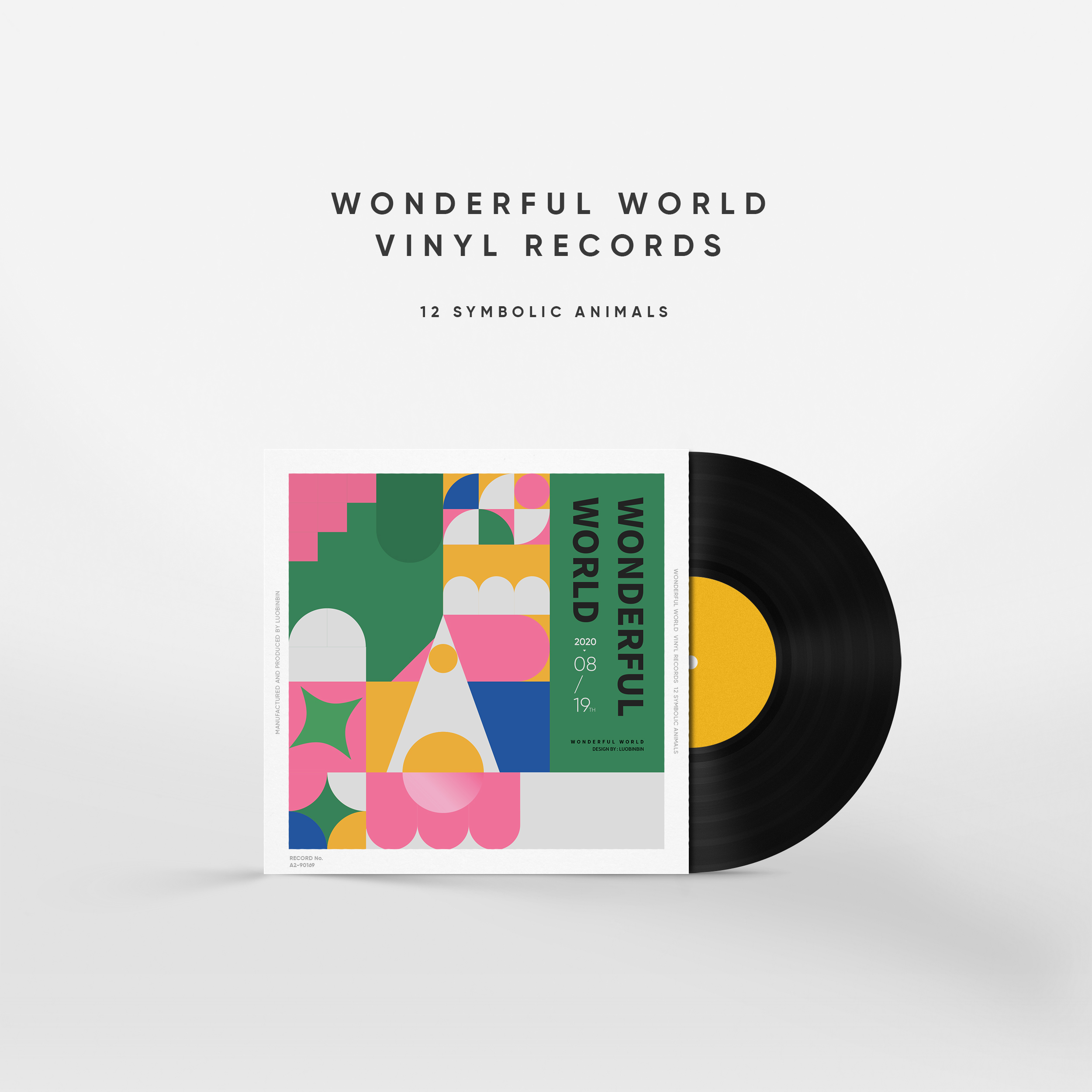 Geometry，animal，the twelve Chinese zodiac signs，constitute，abstract，poster，plane，two thousand and twenty，