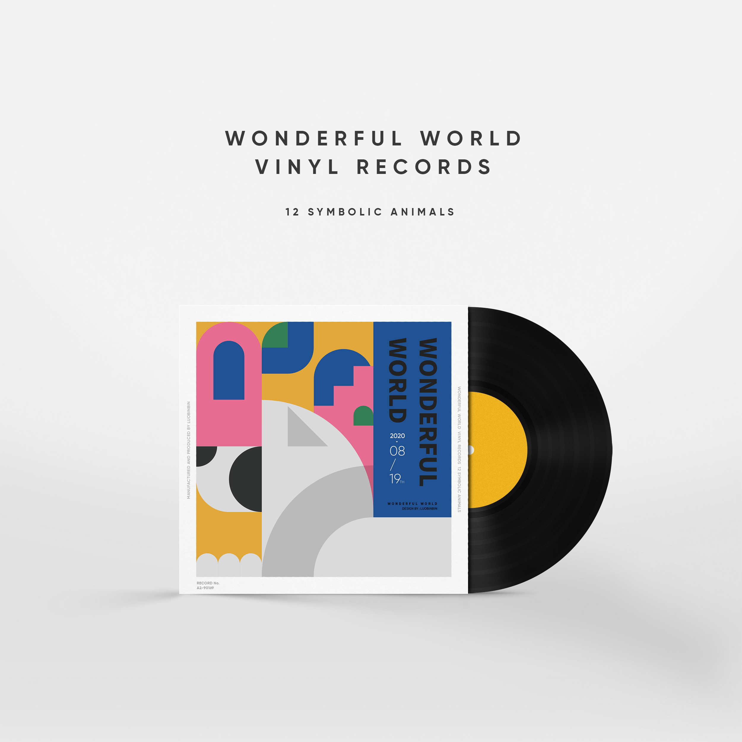 Geometry，animal，the twelve Chinese zodiac signs，constitute，abstract，poster，plane，two thousand and twenty，