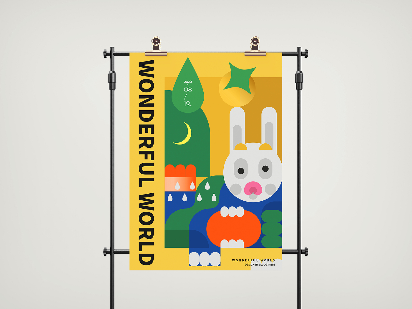 Geometry，animal，the twelve Chinese zodiac signs，constitute，abstract，poster，plane，two thousand and twenty，