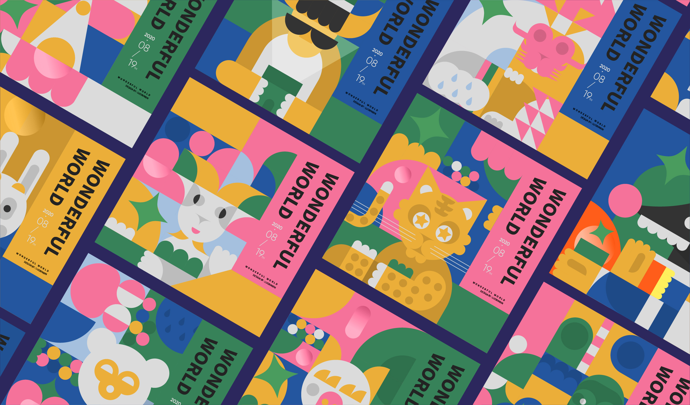 Geometry，animal，the twelve Chinese zodiac signs，constitute，abstract，poster，plane，two thousand and twenty，