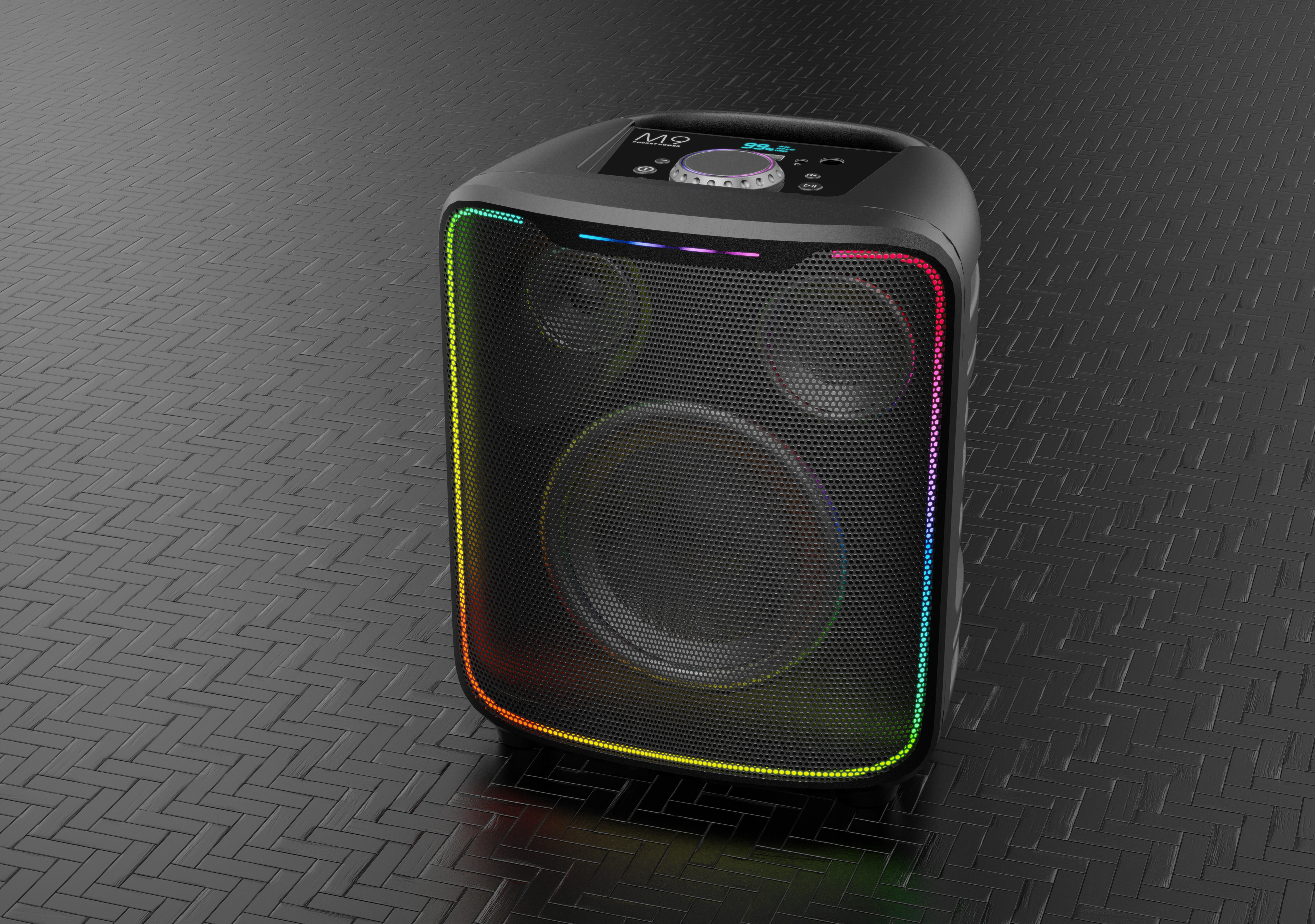 Outdoor square dance sound，