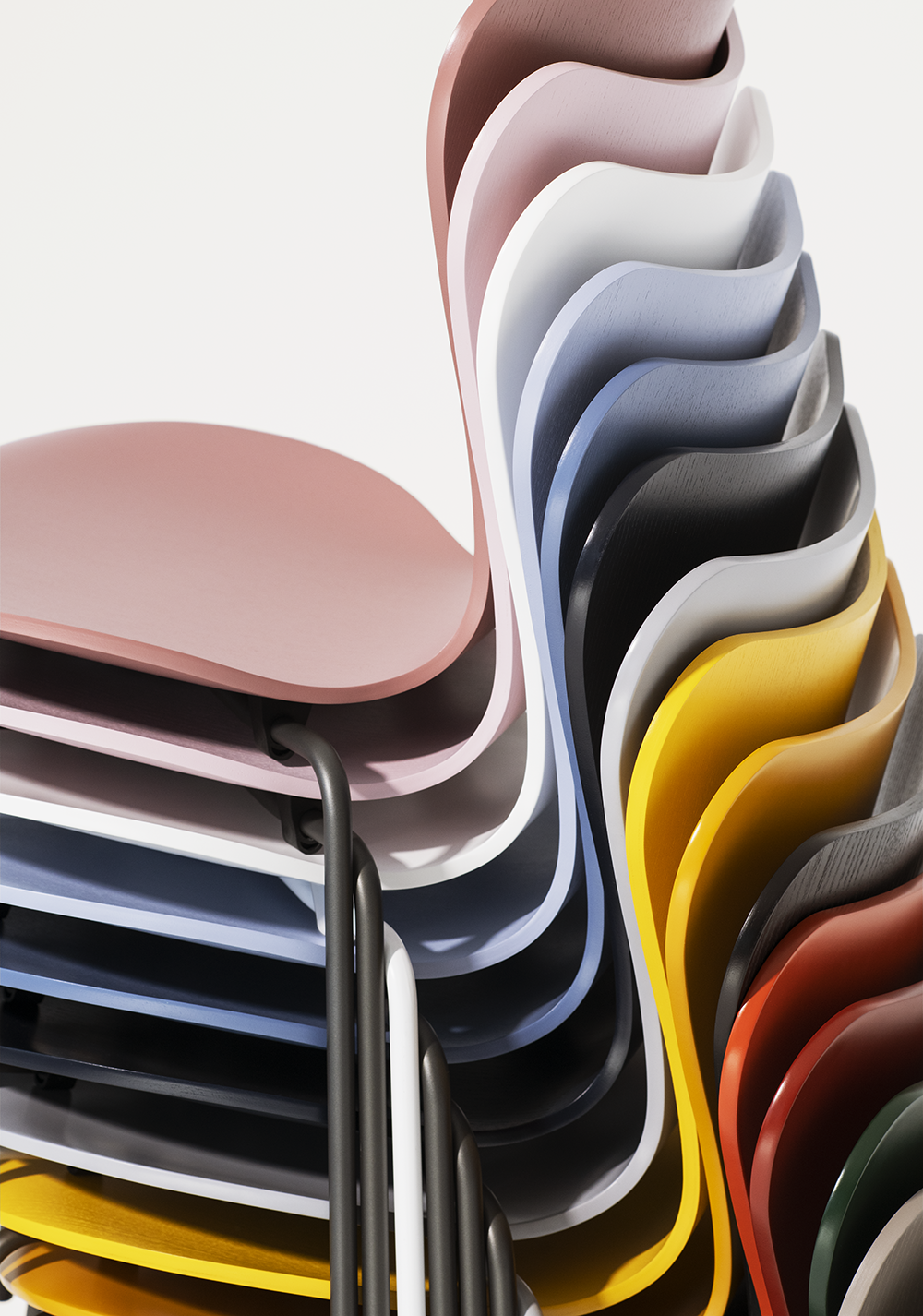 chair，Multicolor，personality，stackable ，