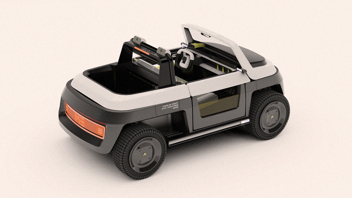 modularization，3D printing，Vehicle，Citroen，