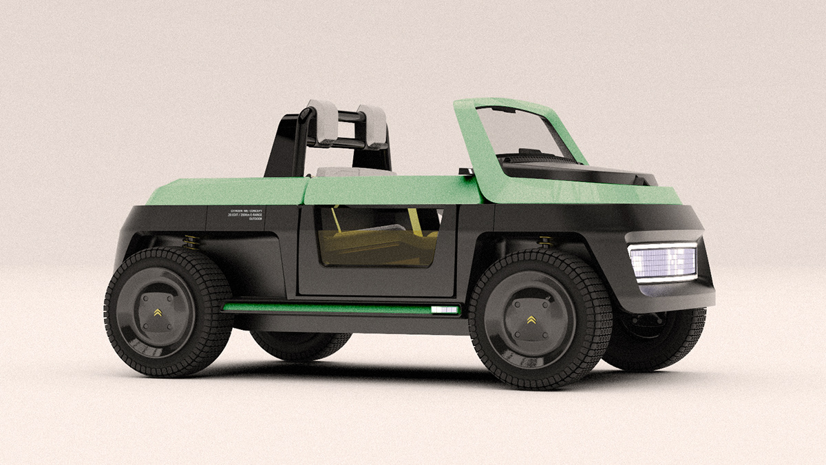 modularization，3D printing，Vehicle，Citroen，