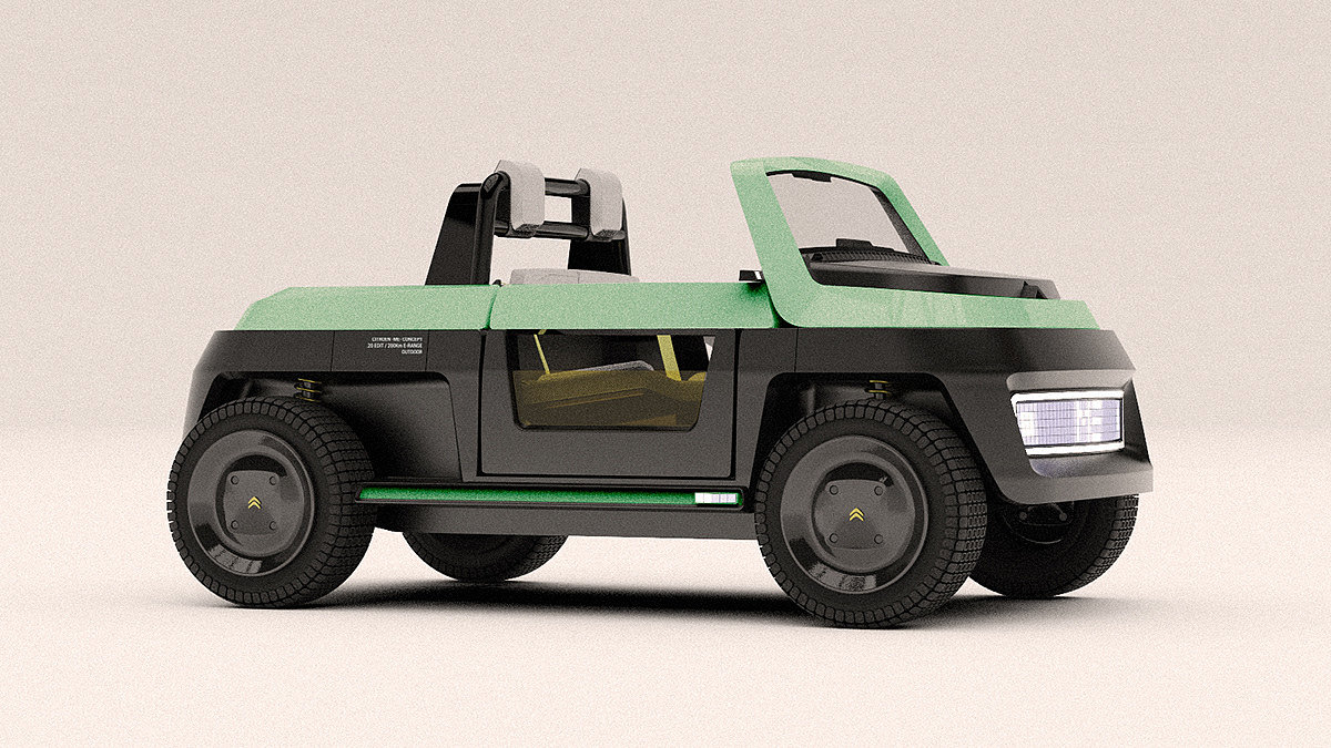 modularization，3D printing，Vehicle，Citroen，