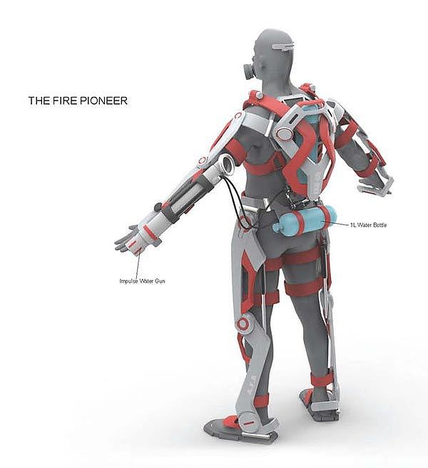product design，industrial design，security，equipment，fire control，