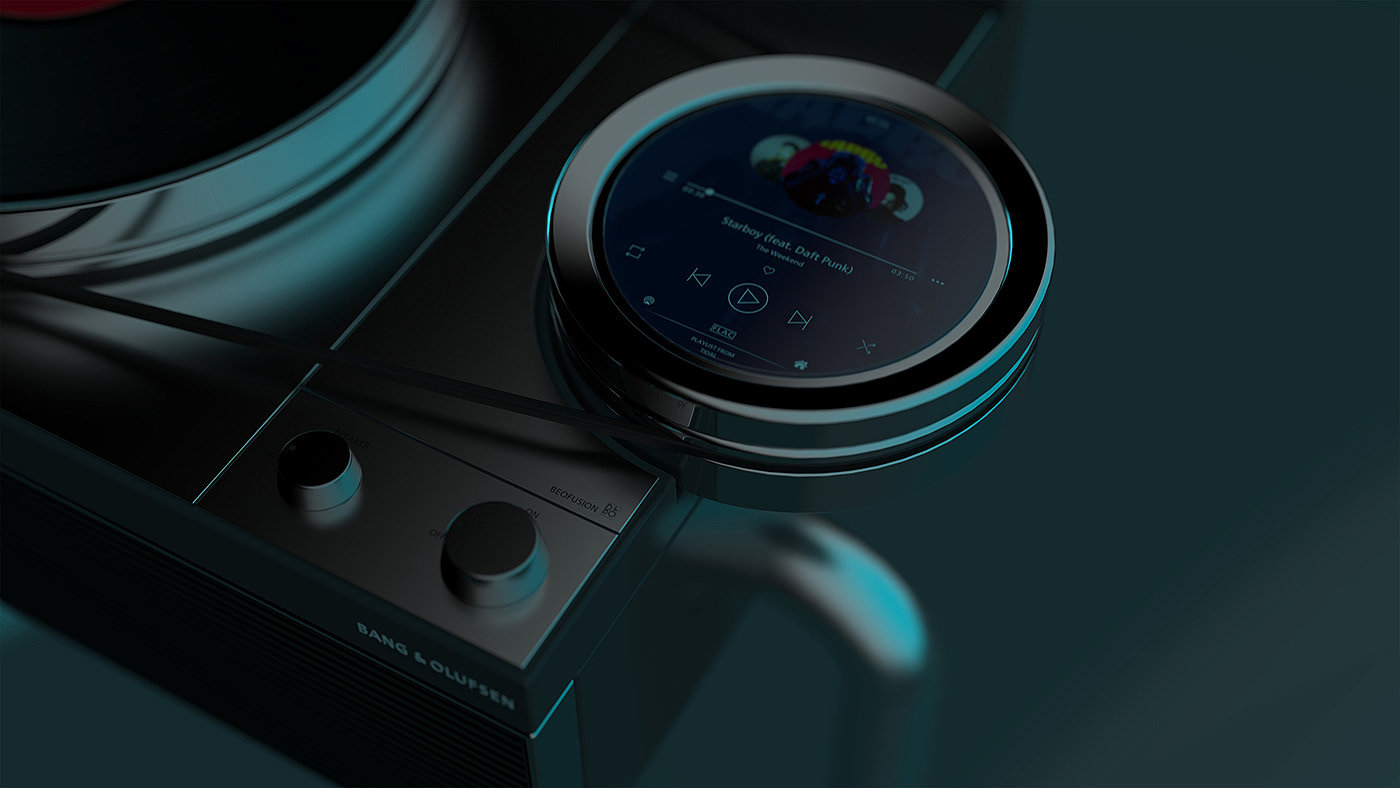 Beofusion，Hanyeon Lee，sound，speaker，Vinyl player，black，