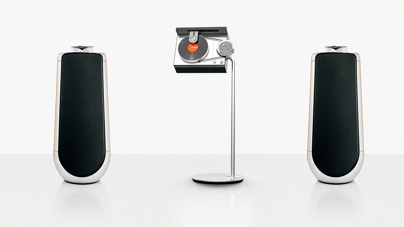 Beofusion，Hanyeon Lee，sound，speaker，Vinyl player，black，