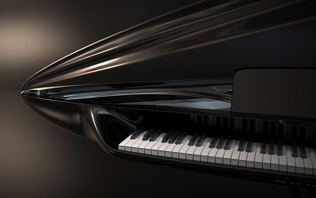 Oysters，shape，piano，originality，Design，music，