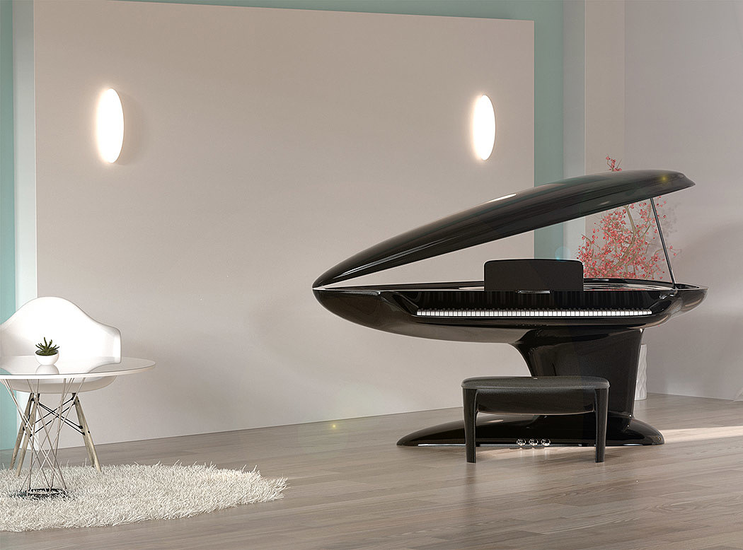 Oysters，shape，piano，originality，Design，music，