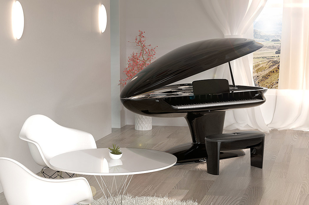 Oysters，shape，piano，originality，Design，music，