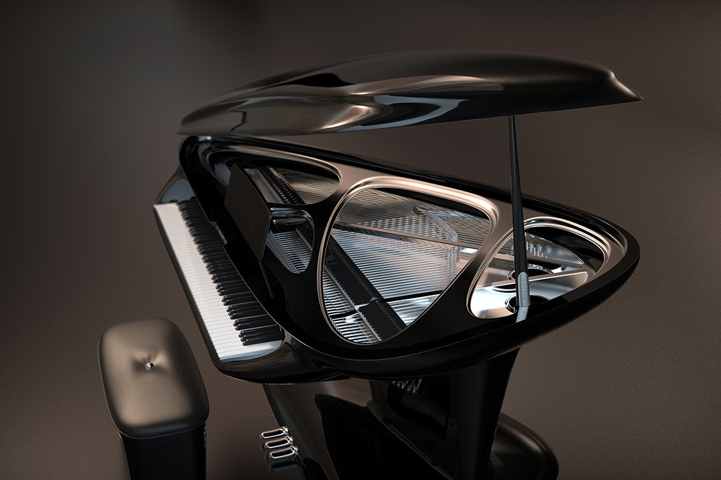 Oysters，shape，piano，originality，Design，music，