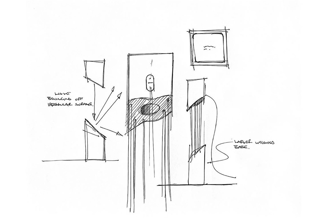 Concrete lamp，Floor lamp，concise，