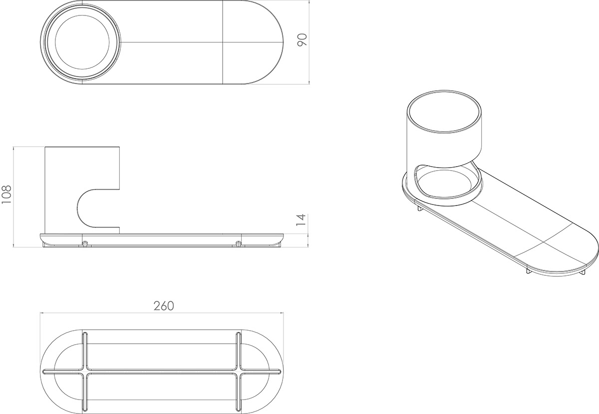 storage box，Metal，simple，desktop，