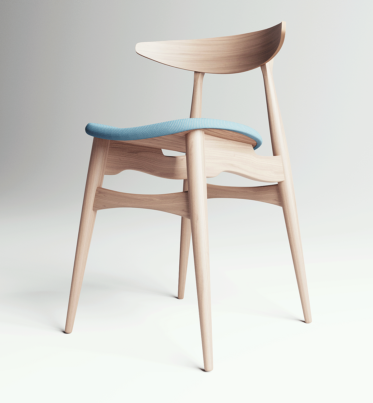 椅子，木制，可视化，舒适，