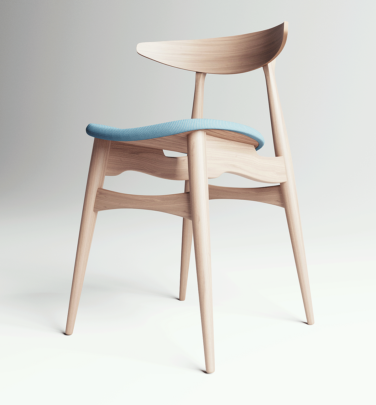 chair，wooden ，visualization，comfortable，
