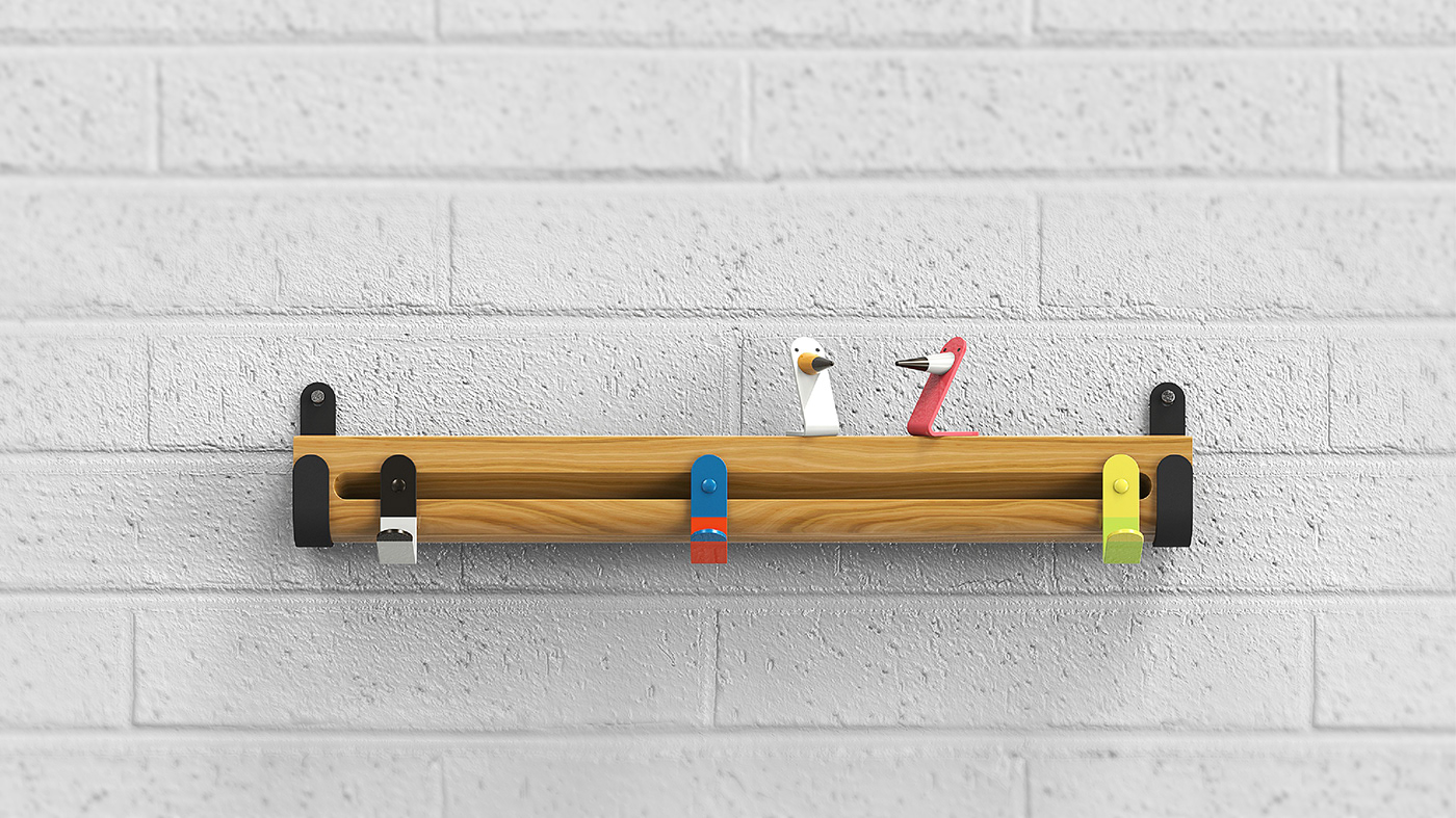 coat hanger，Woodpecker，Bird Hanger，