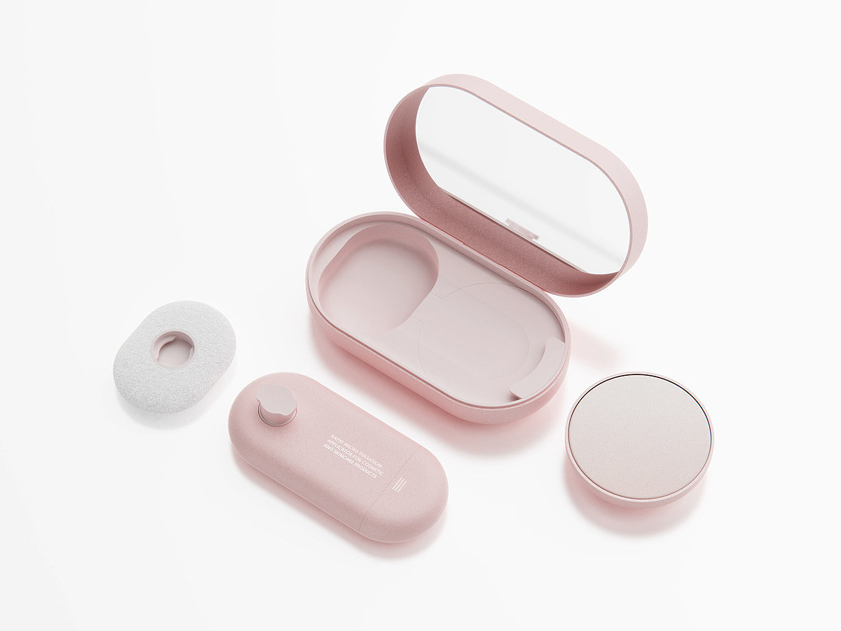 Rumba，Automatic makeup device，mirror，Foundation make-up，