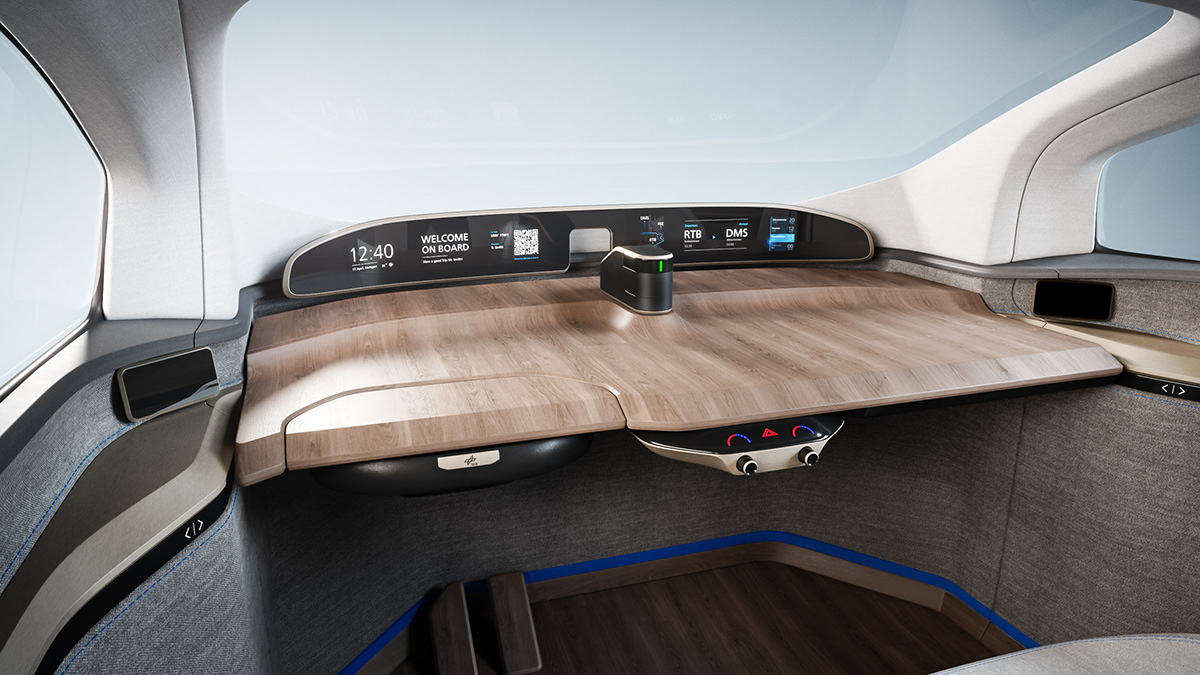 User experience，DLR，automobile，future，Interior design，Hand drawn，