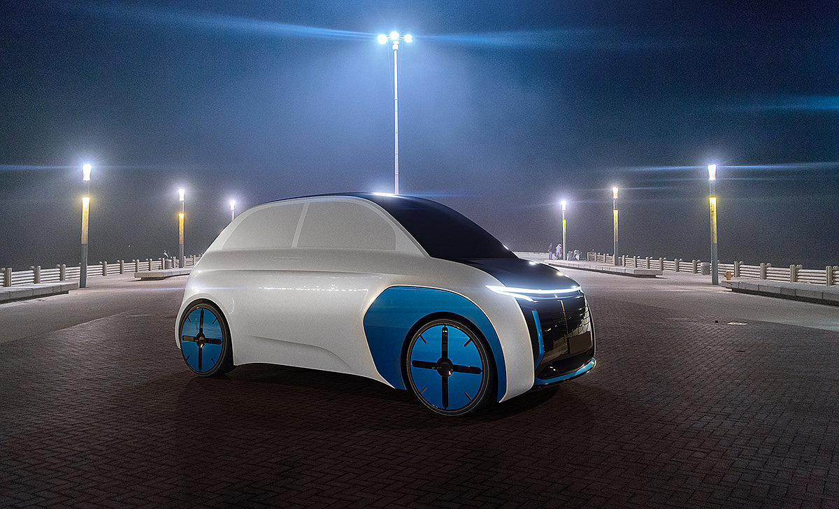 User experience，DLR，automobile，future，Interior design，Hand drawn，