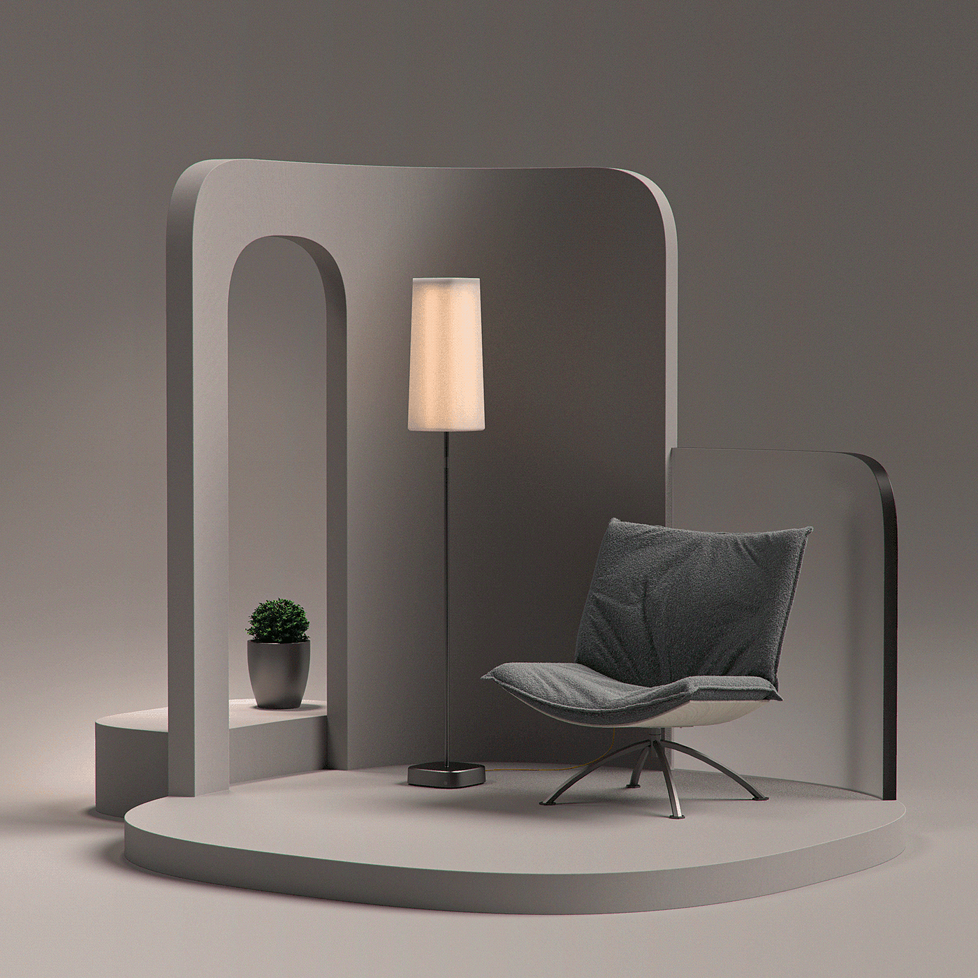 lighting，Desk lamp，Floor lamp，cgi，