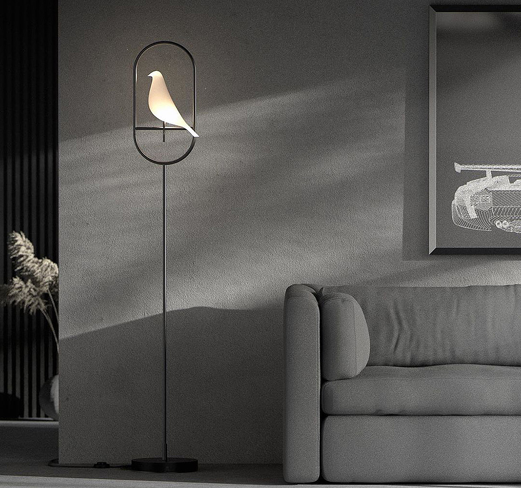 lighting，Floor lamp，vitality，fashion，