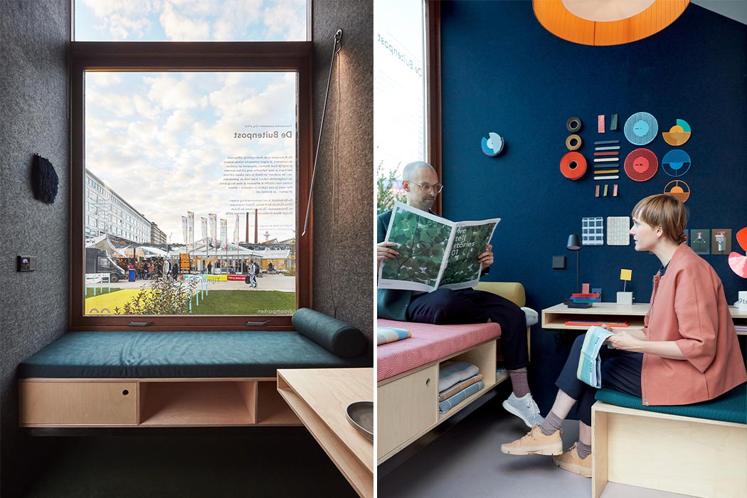 Tiny Offices，Corrugated aluminum，Architecture，office，small-scale，