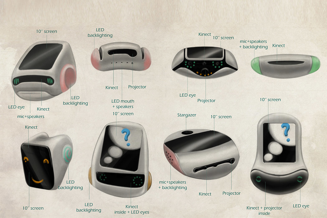 lovely，robot，originality，Design，intelligence，