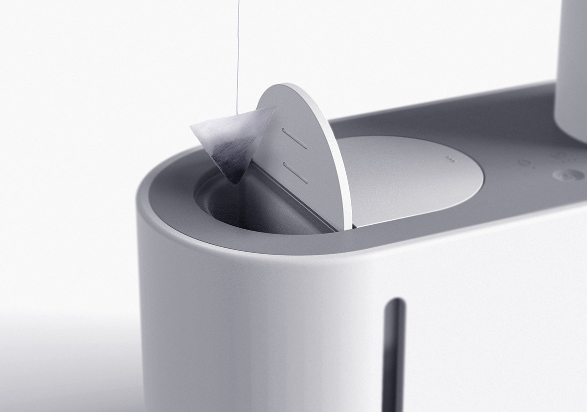 humidifier，tea，concept，white，