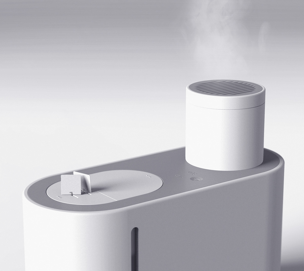 humidifier，tea，concept，white，