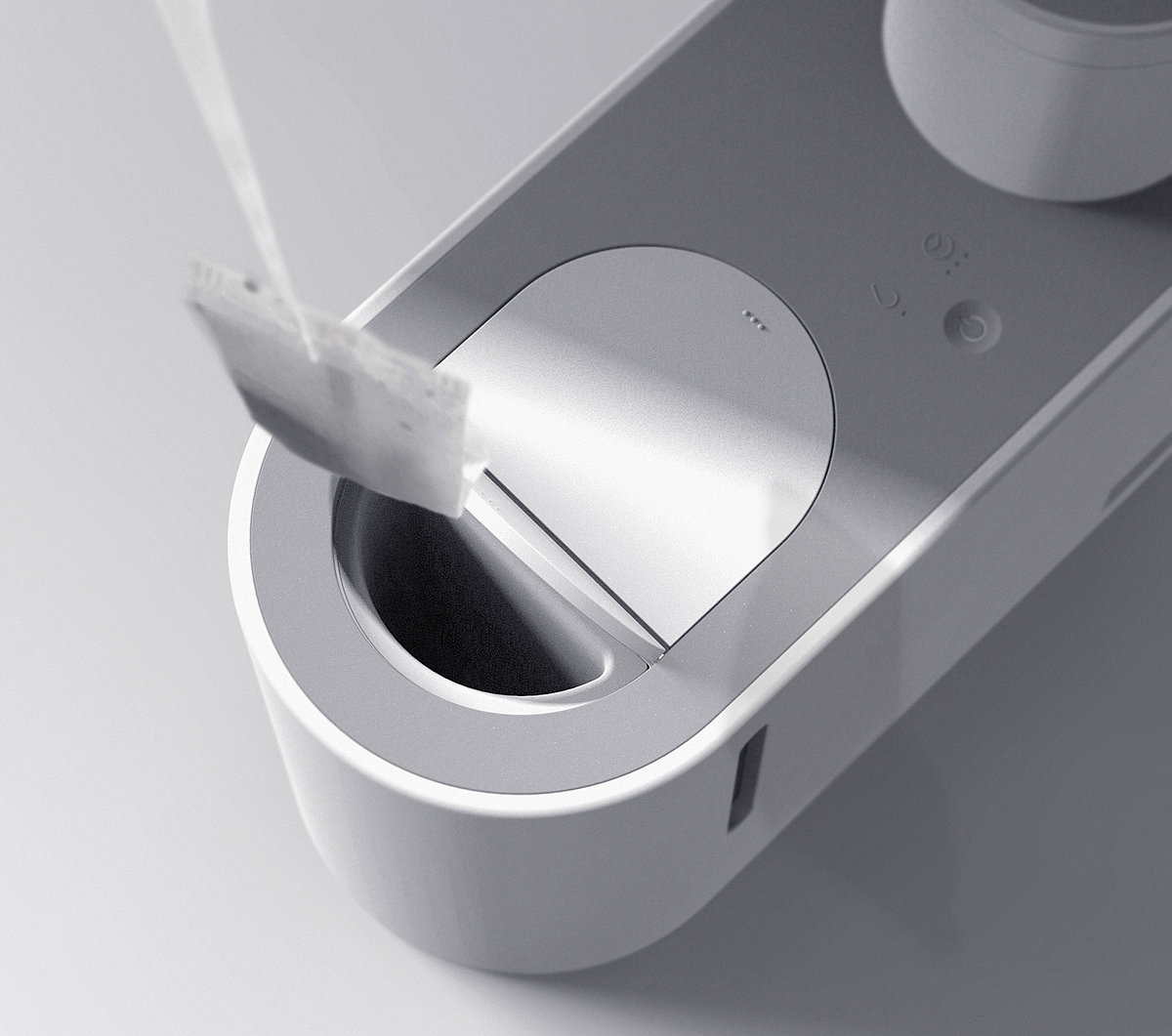 humidifier，tea，concept，white，