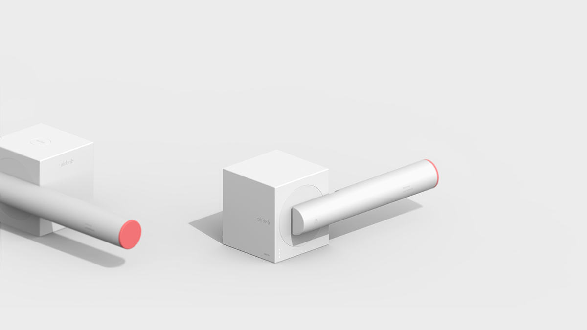 Airbnb，Door lock，handshake，User experience，