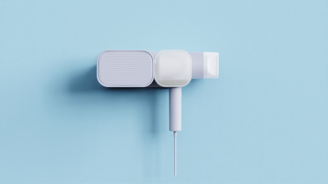 product，hair drier，Storage rack，