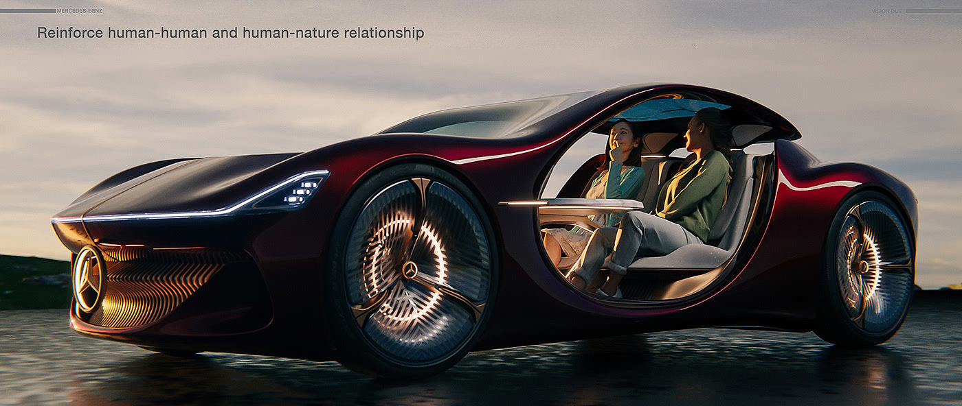 automobile，Benz，Sports car，concept，