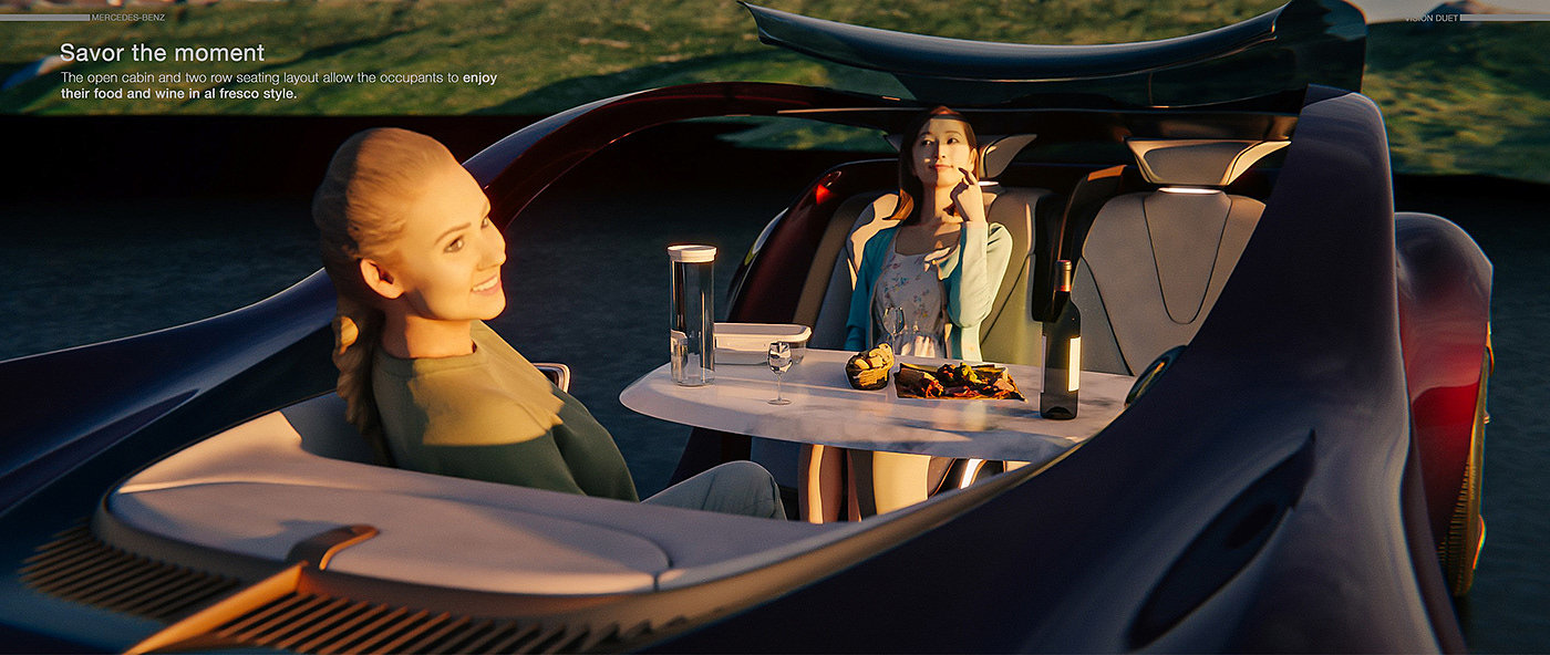 automobile，Benz，Sports car，concept，