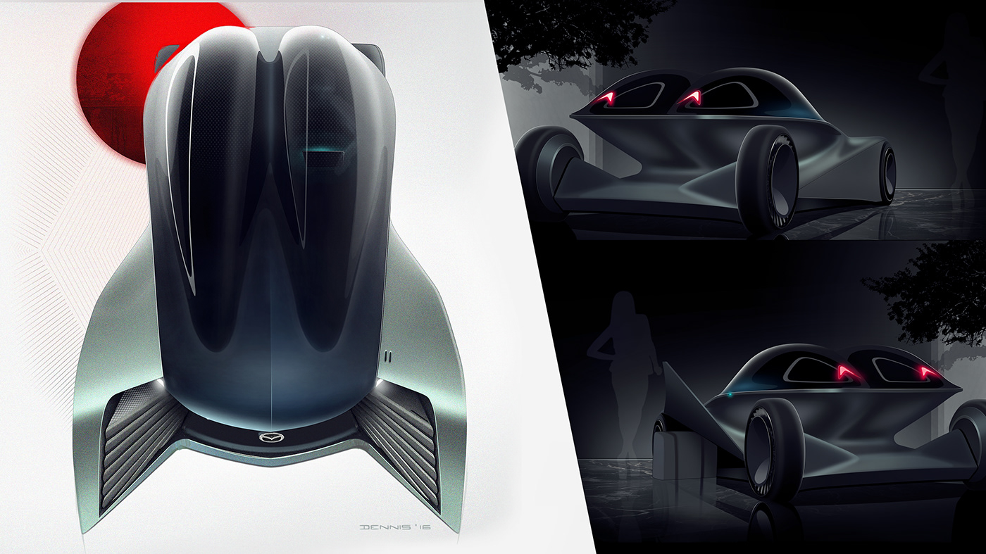 automobile，Concept Car，Mazda，future，