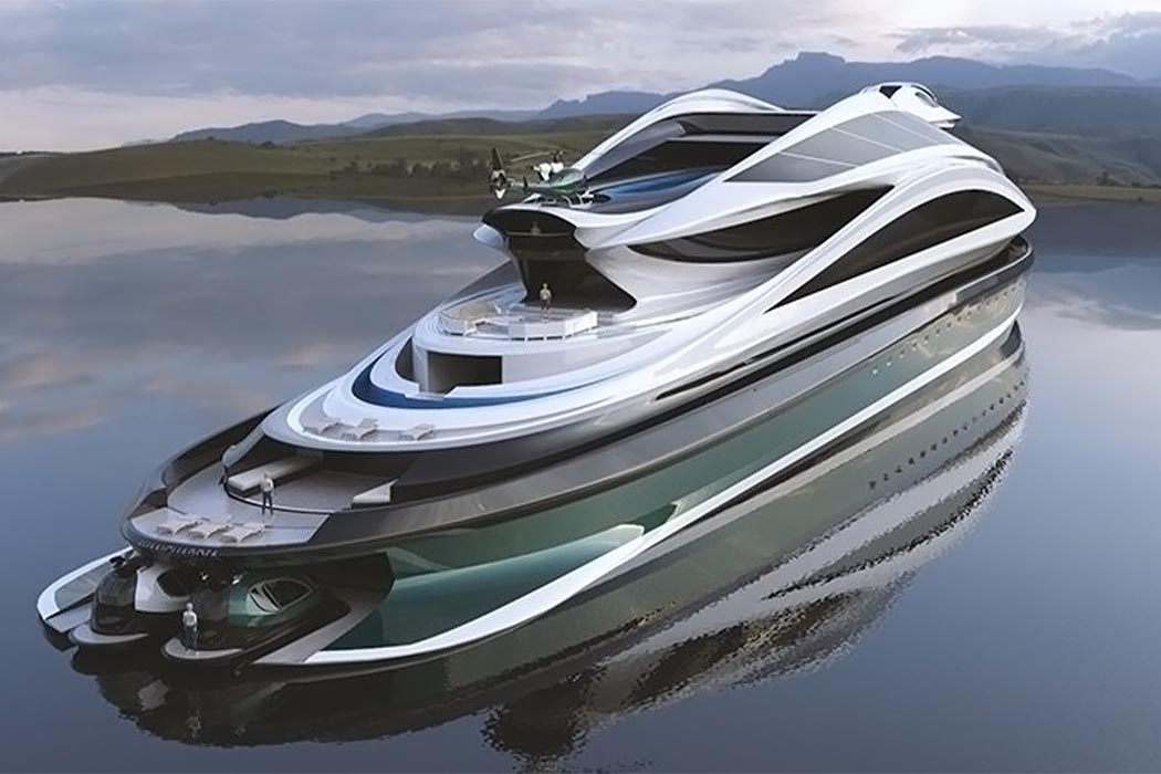 yacht，ship，swan，