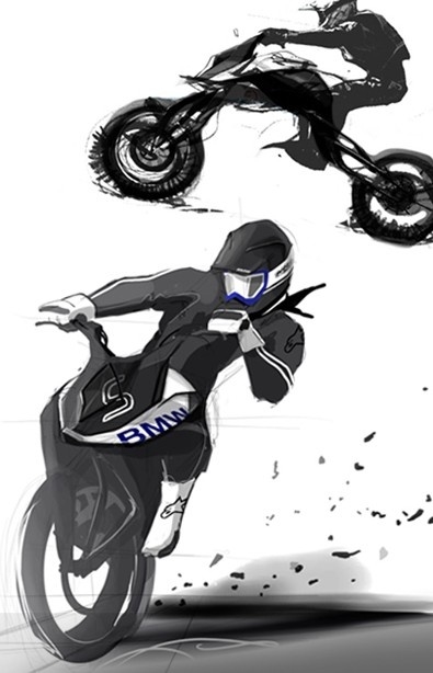 Motorcycle design，Concept Car，cross-country，