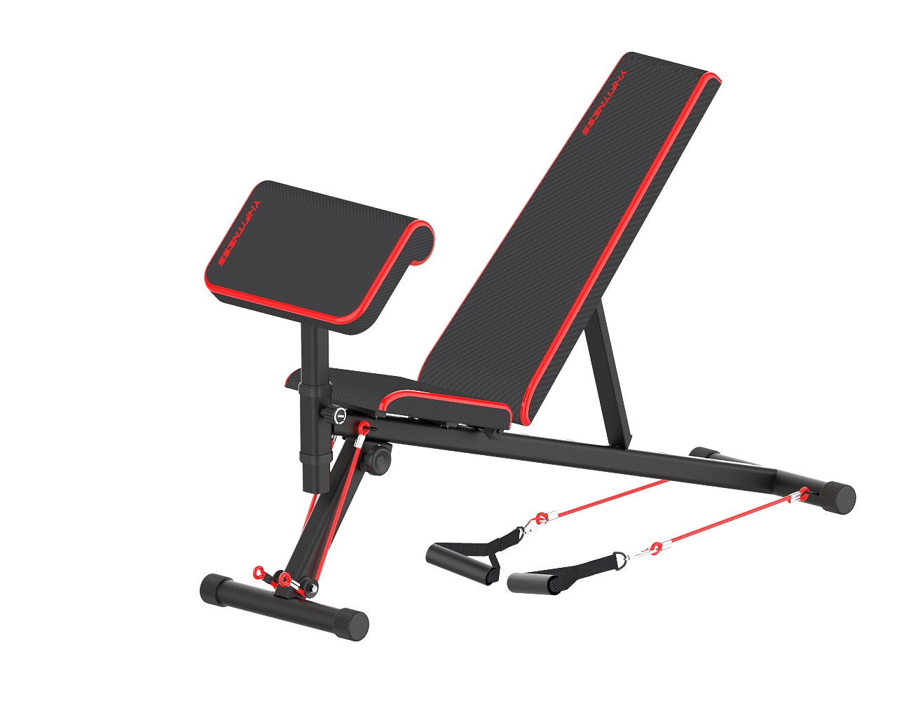 Multifunctional adjustable chair，Youhe fitness equipment design，Yhfaith design，