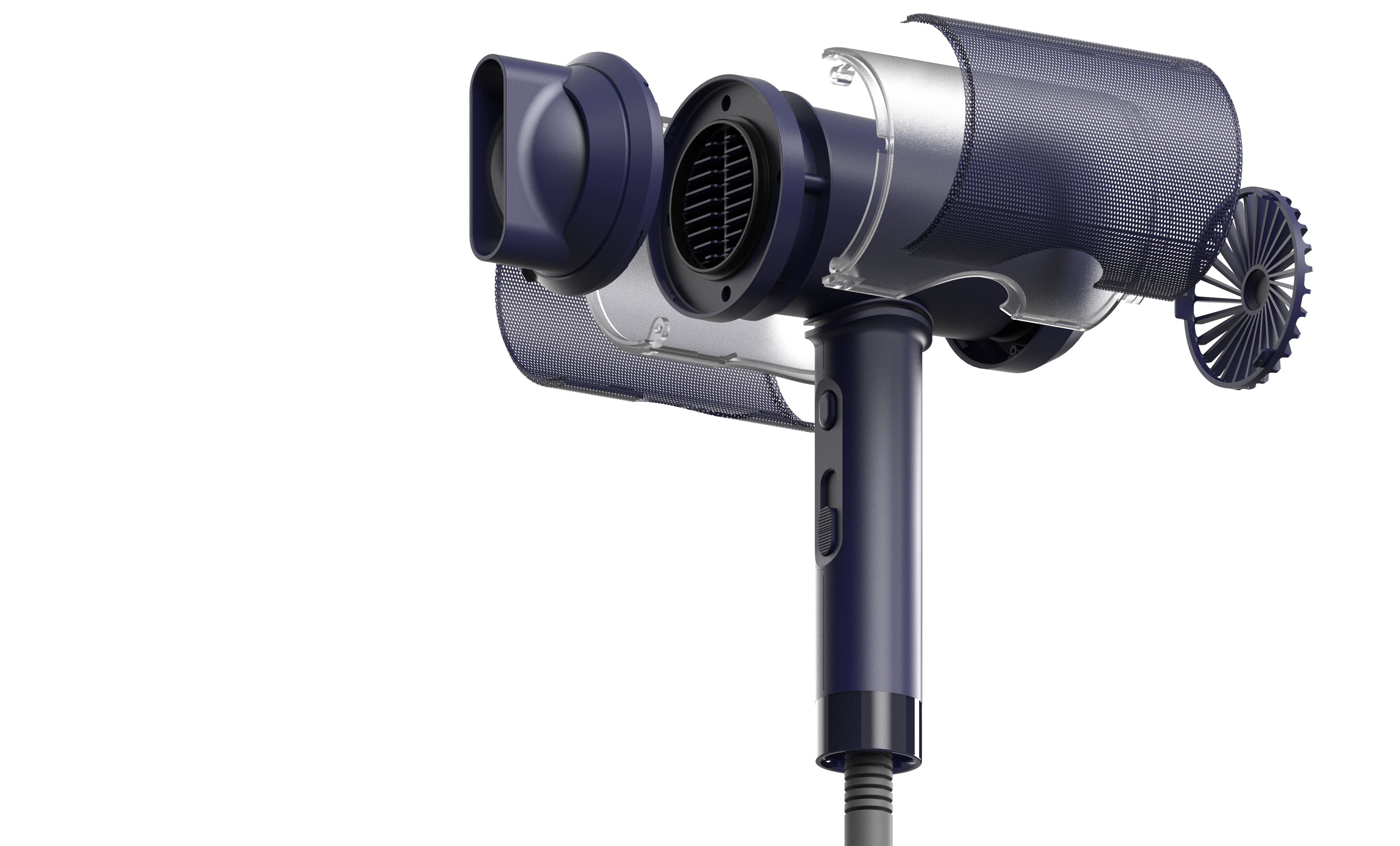 household electrical appliances，hair drier，geometry，concise，