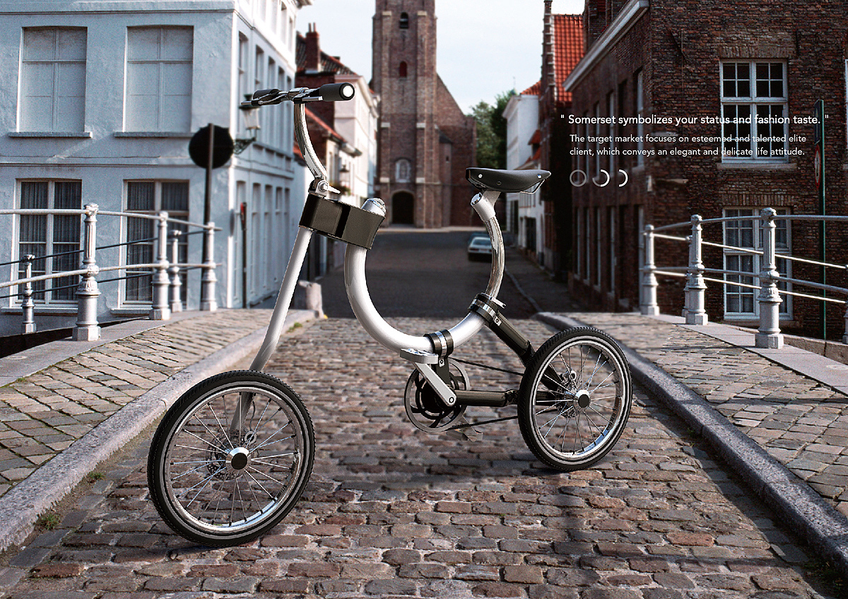 Bicycle，Foldable，originality，Link home and subway，